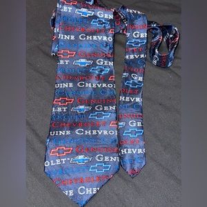 Chevrolet Emblem tie 100% Silk Necktie by RM Style